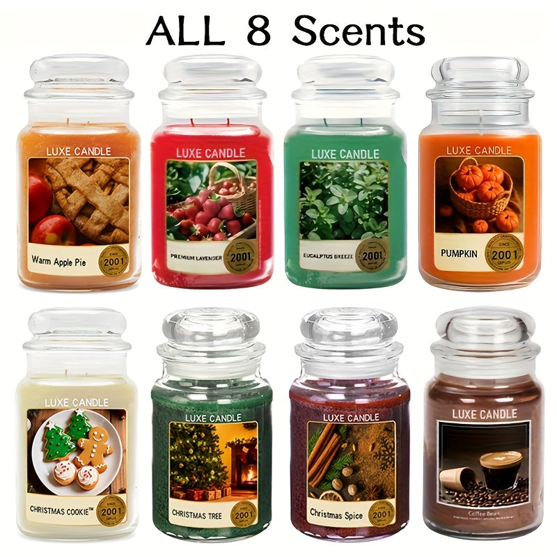 SEARVGRH 80 Hours Long Burning Halloween Candle Gift