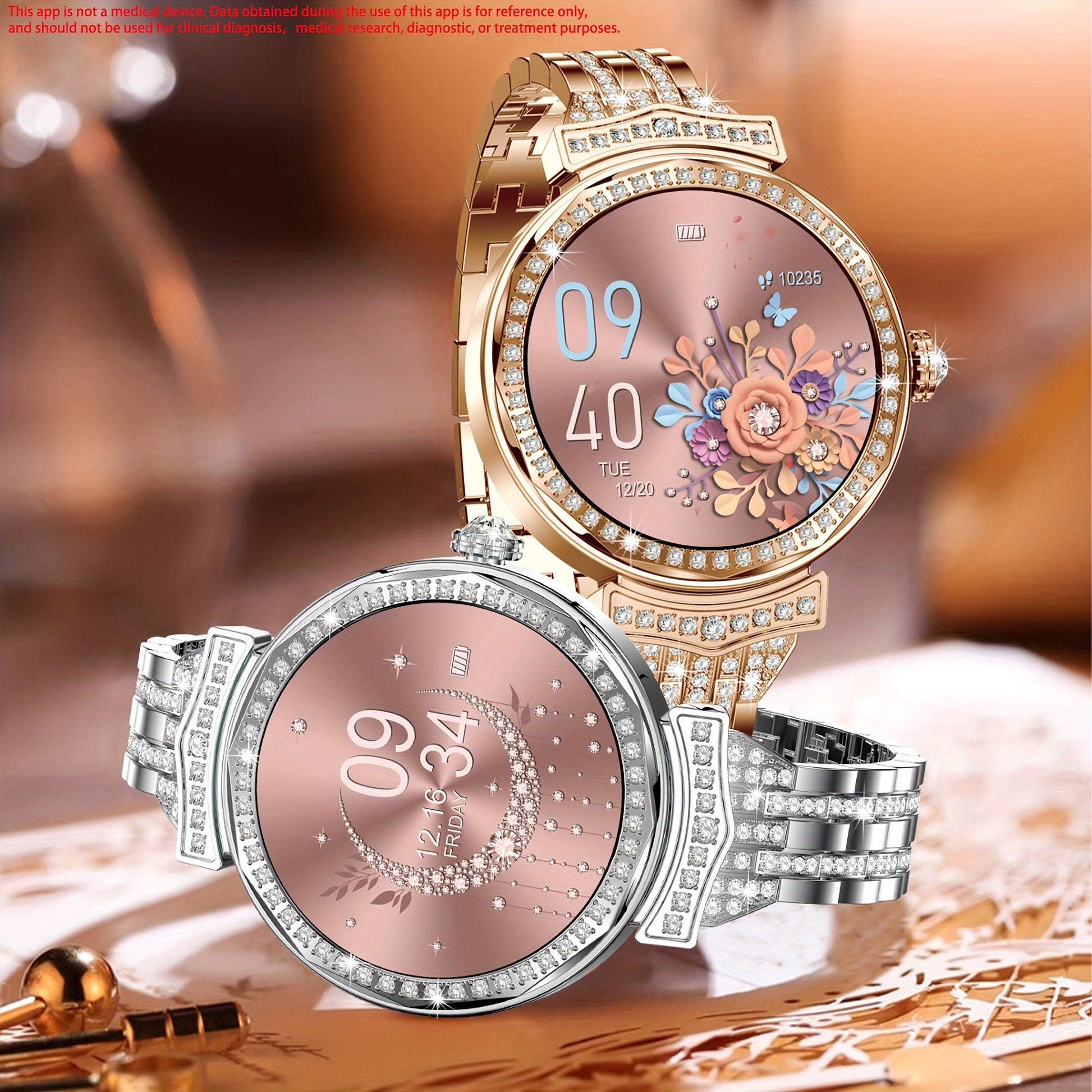 SGDDFIT AMOLED Smartwatch for Women with Call and Fitness Tracking - Revitalize Mind Body