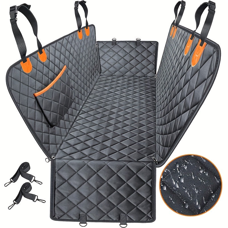 Spacious Waterproof Dog Travel Bed Mat for SUVs and Trucks - Revitalize Mind Body
