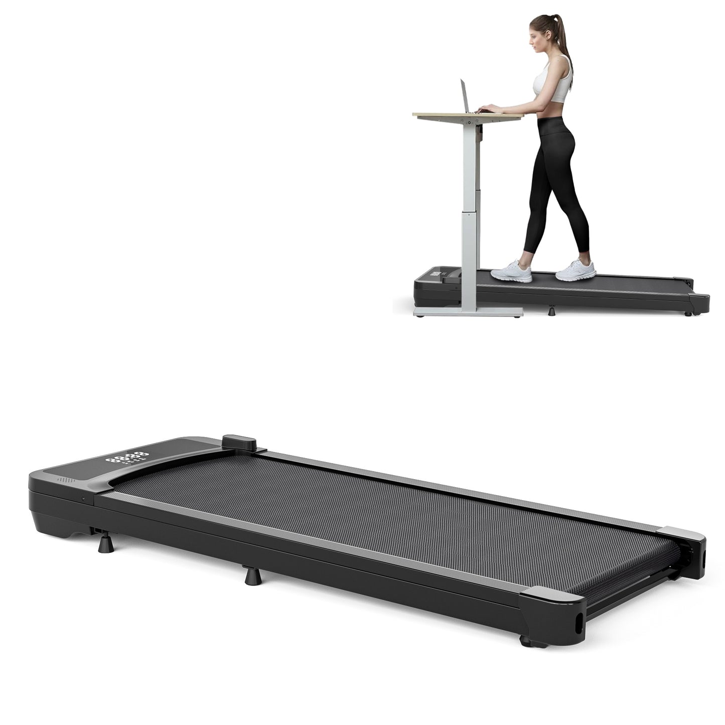 Upreign 3 In 1 Portable Treadmill Walking Pad With Incline