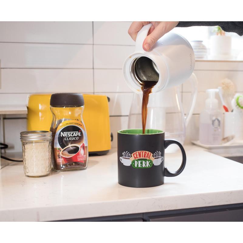 Silver Buffalo Friends Central Perk Doodle Logo Ceramic Mug