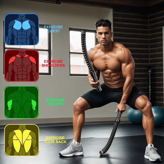 Cordless Combat Rope For Home Gym And Portable Fitness