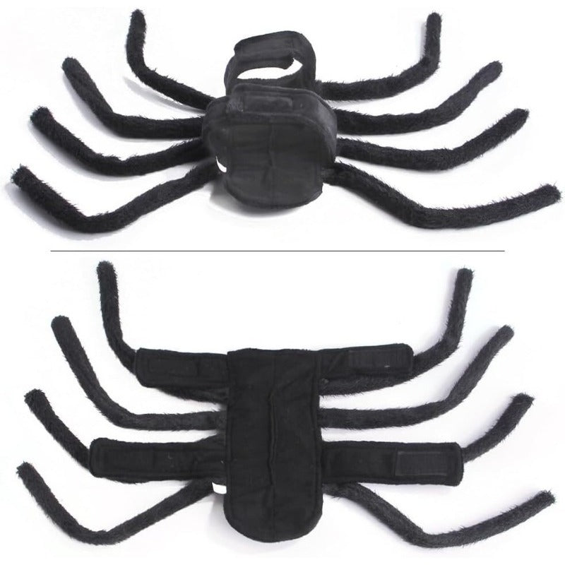 COLOURTREE Giant Spider Dog Costume Halloween Pet Cosplay