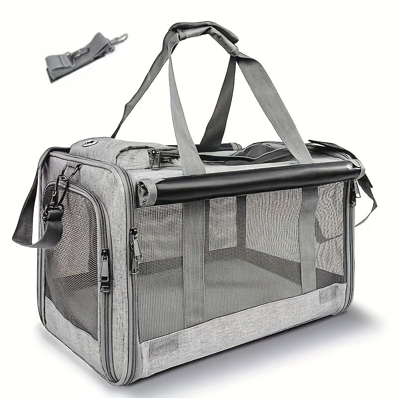 Airline Approved Soft Sided Cat and Dog Carrier Durable Travel