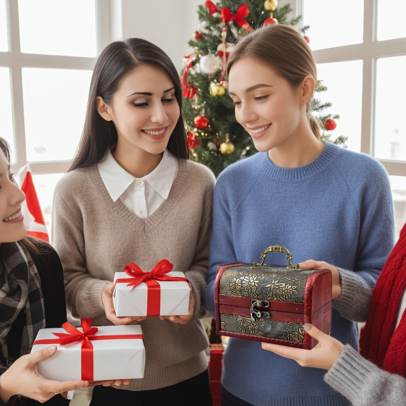 Crystal Set Orgone Pyramid Seven Chakra Healing Gift Box