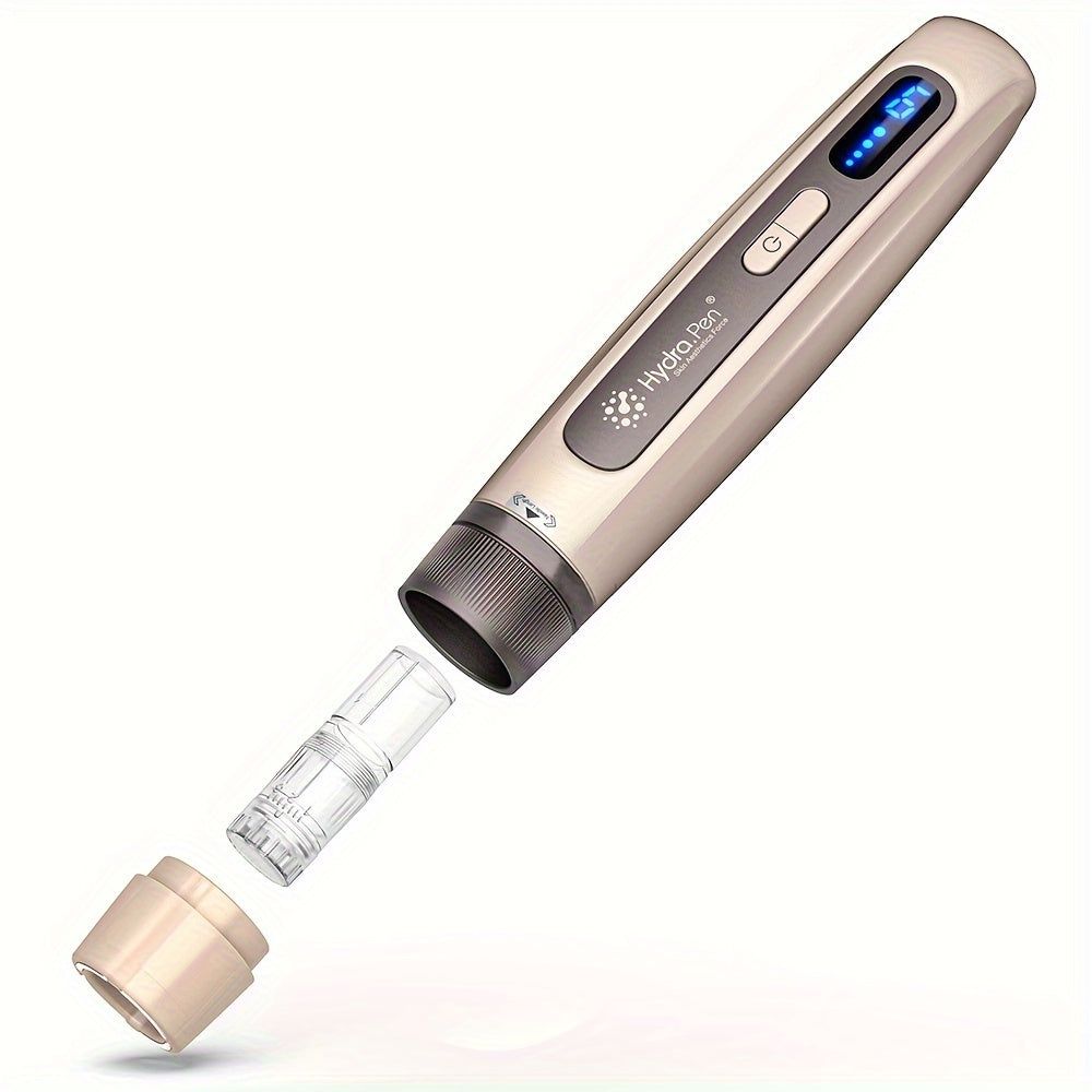 New arrival hydra series dr Pen hydra. Pen H5 Wireless Electric Derma Pen with 12pcs Round Nano Cartridges, Adjustable Liquid Output, Leakproof Design, Needle length 0.1mm - Revitalize Mind Body