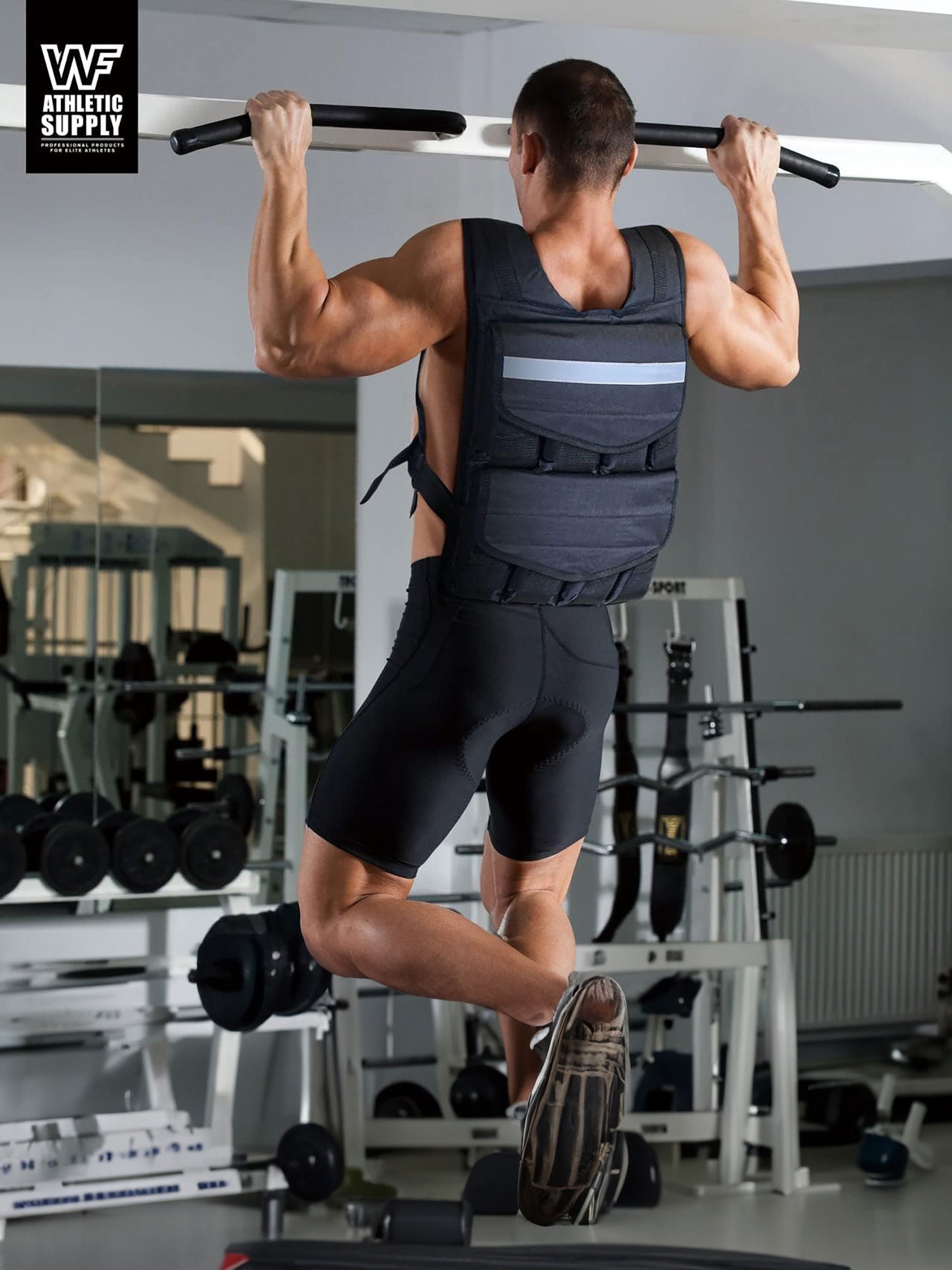 40 LB Adjustable Weighted Vest For Strength Training - Revitalize Mind Body