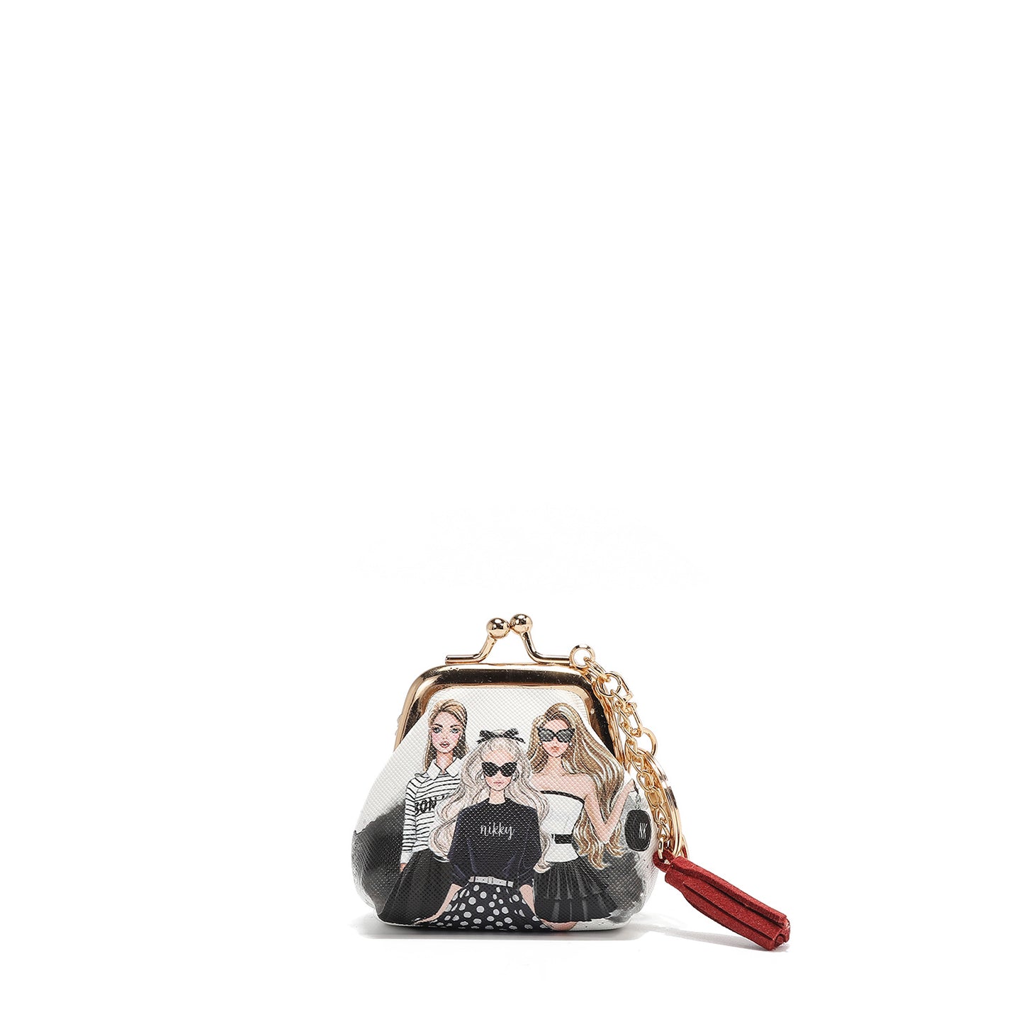 NIKKY Three Piece Gift Set Accessories Pouch Coin Purse Mirror - Revitalize Mind Body