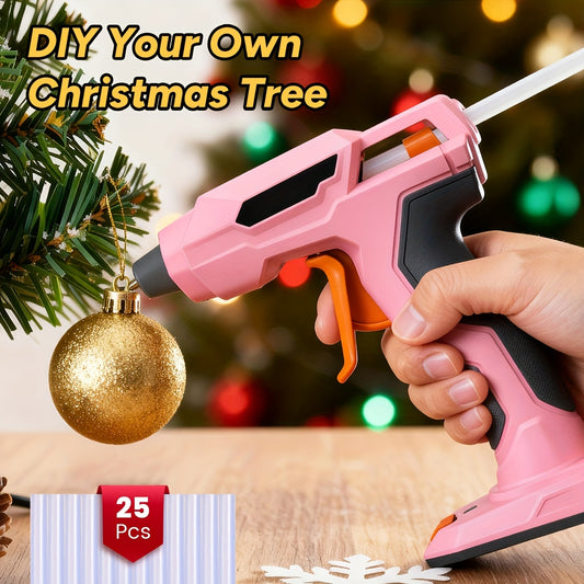 Gogonova USB Rechargeable Glue Gun With 25 Sticks Ideal Gift