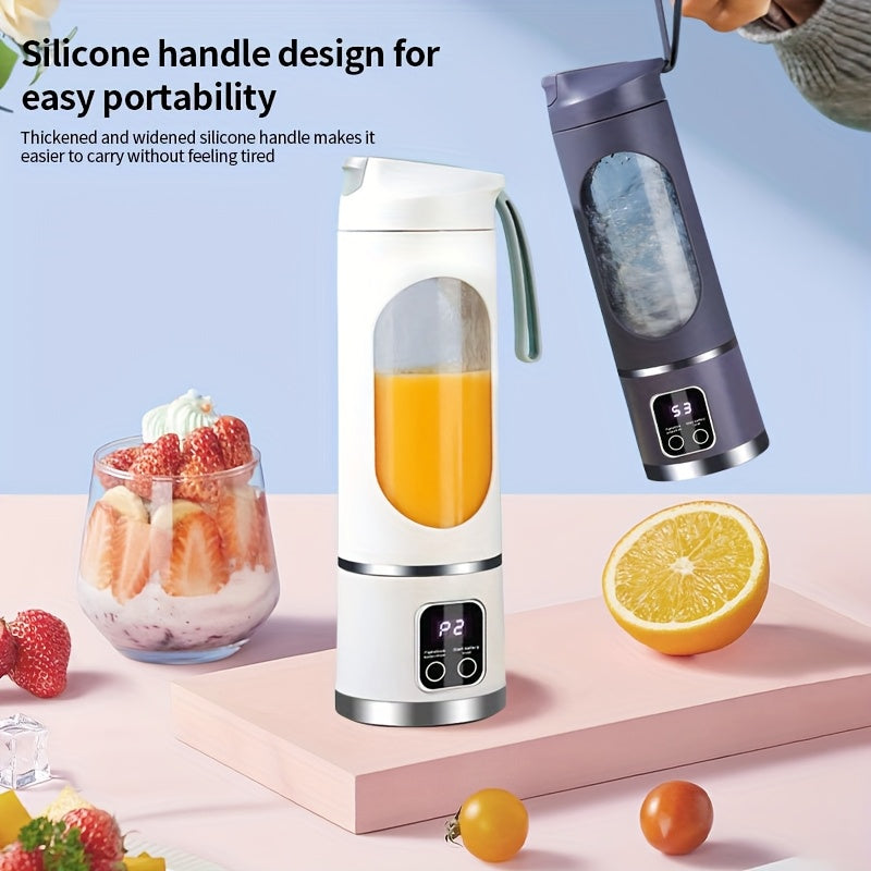 Portable USB Blender And Juicer With 3 Modes Display