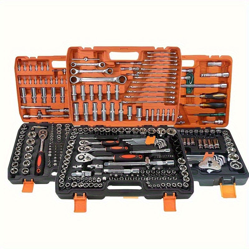 Chrome Vanadium Socket Set With Ratchet Handles And Extensions - Revitalize Mind Body